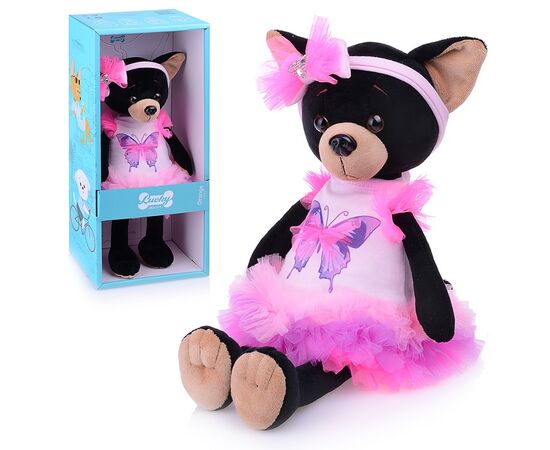 Мягкая игрушка "Lucky Blacky. Бабочка" 38 см