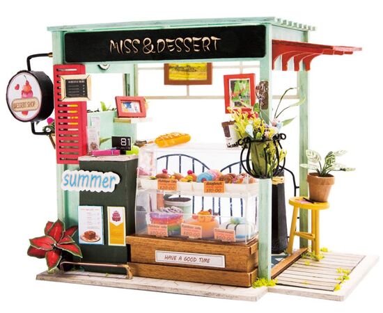 Интерьерный конструктор "DIY HOUSE Магазинчик сладостей"