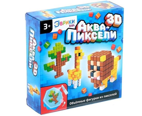 Аквамозаика "Аква-пиксели. Сафари", 400 деталей