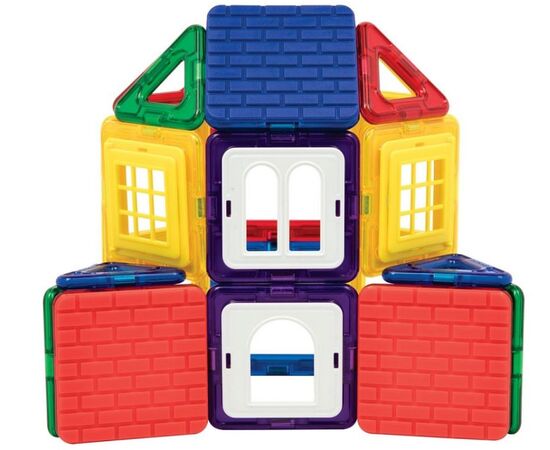 Магнитный конструктор MAGFORMERS "WOW House set", 28 деталей