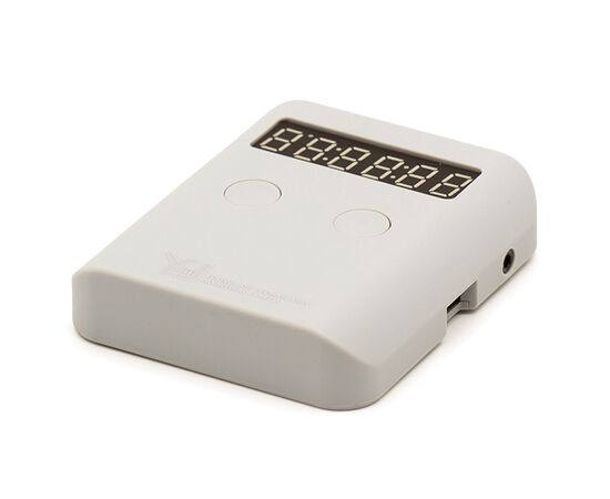 Таймер для сборки головоломок "YJ mini Pocket timer", серый