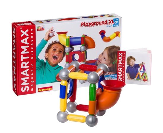 Магнитный конструктор SmartMax  "Большая игровая площадка" 46 деталей