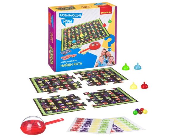 Настольная игра "Найди кота"
