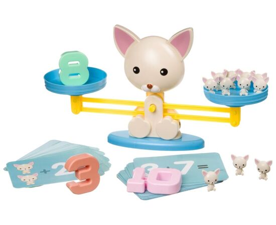 Развивающие игры Bondibon Настольная игра "Считай и проверяй. Котик"