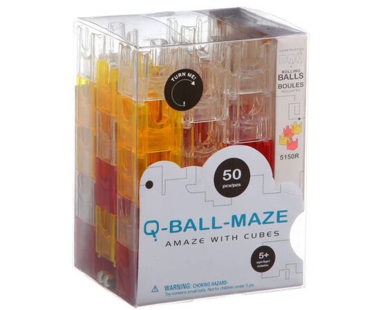 Динамический конструктор LOZ Q-Ball-Maze 5150R, 50 деталей