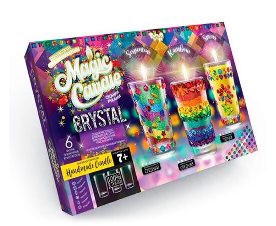 Набор для изготовления дизайнерских свечей "Magic Candle"