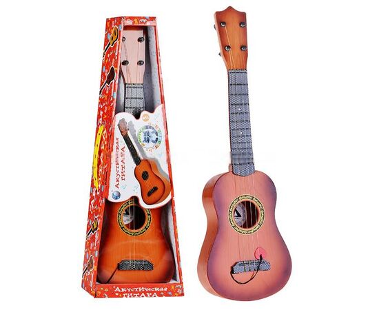 Детская акустическая гитара из пластика 57 см, вариант 1