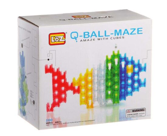 Динамический конструктор LOZ Q-Ball-Maze 5100, 100 деталей