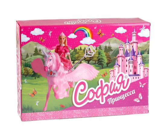 Кукла "София принцесса с единорогом", 29 см