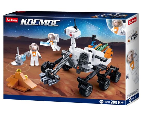 Конструктор Sluban "Космос. Марсоход", 288 деталей