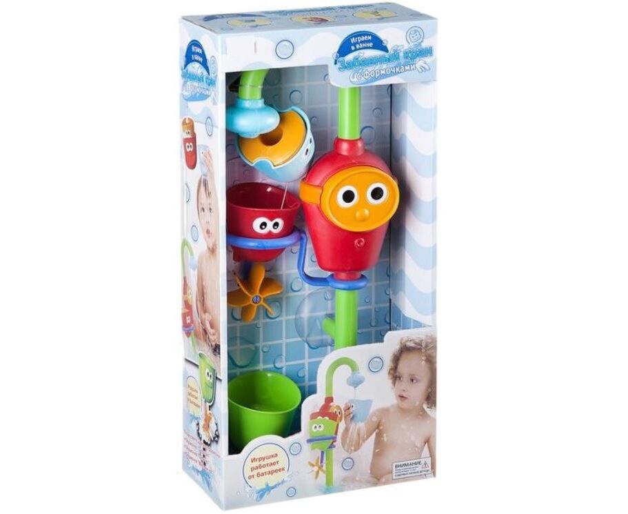 Набор для ванны игрушки. Игровой набор для ванны Глазастики 20007. Игрушка для ванной кран. Игрушки для ванны на батарейках. Игрушки для ванной для детей на батарейках.