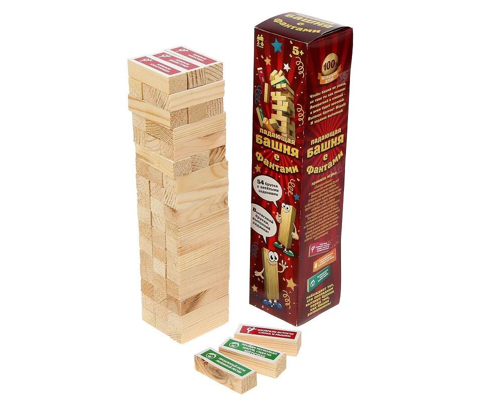 Настольная игра tower. Игра Дженга с фантами. Игра башня с фантами. Настольная игра "Падающая башня", дерево, 5,5х5,5х18,5см. Башня Дженга с фантами.